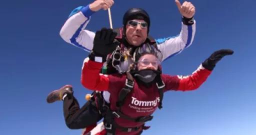 Tommy's skydive